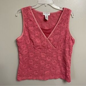 Y2K fairy lace top melon medium babydoll V neck feminine